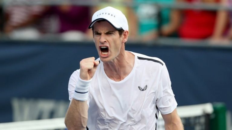 Tenis: Andy Murray consiguió su primera victoria en singles desde su regreso al circuito