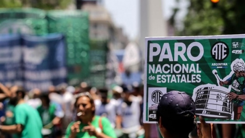 ATE anunció un paro nacional con movilización para el 10 de septiembre