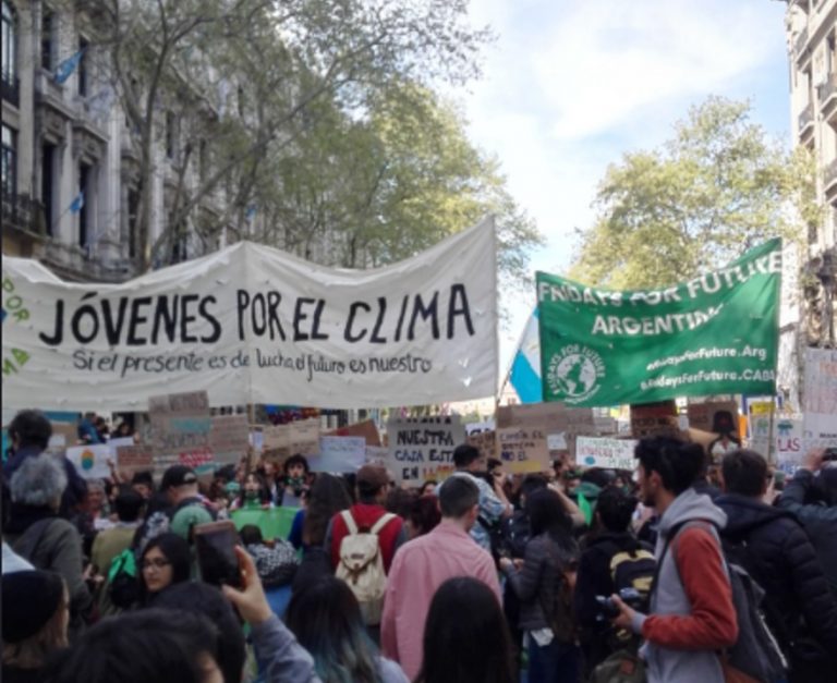 Cambio climático: marchas en todo el país