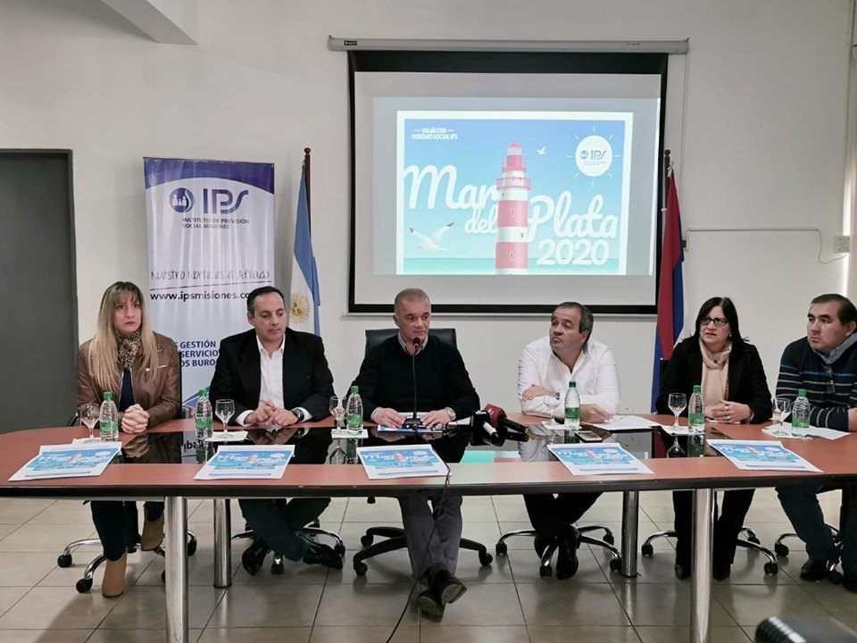 Turismo social del IPS: se presentó la Temporada 2019-2020 con destino Mar del Plata