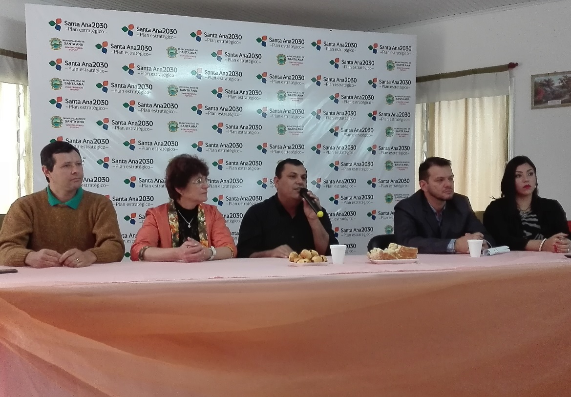 Presentaron el plan estratégico Santa Ana 2030 ante la comunidad