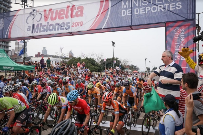 Este domingo concluyó la cuarta y última etapa de la reeditada “Vuelta a Misiones” de ciclismo en Posadas