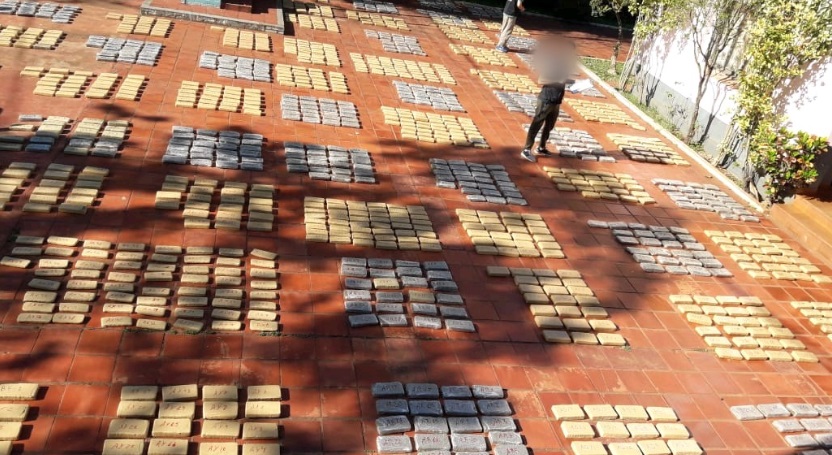 El cargamento de marihuana incautado en Montecarlo está valuado en más de $74 millones 