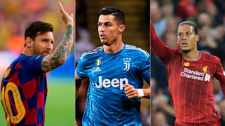 FIFA "The Best": Messi, Ronaldo y Van Dijk, finalistas del premio 