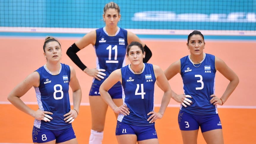 Vóley: las Panteras perdieron frente a Serbia en el Mundial de Japón