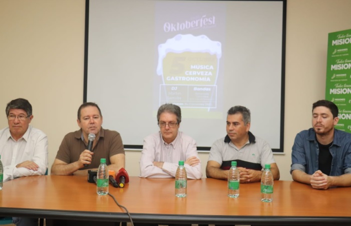 Presentaron la tercera edición del Oktoberfest Artesanal Posadas