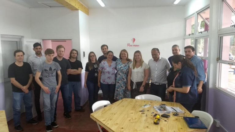 Educación: inauguraron el nuevo espacio de la Red Maker en Guaraní