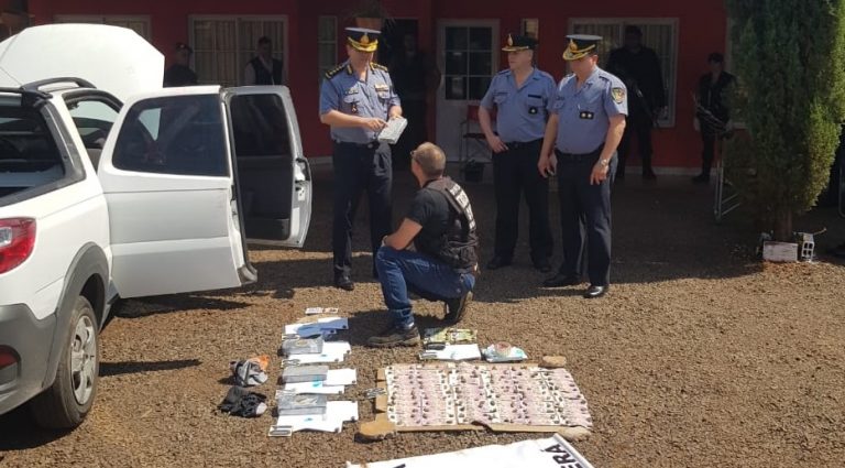 Campo Viera: capturaron a presunto "narco" e incautaron cocaína