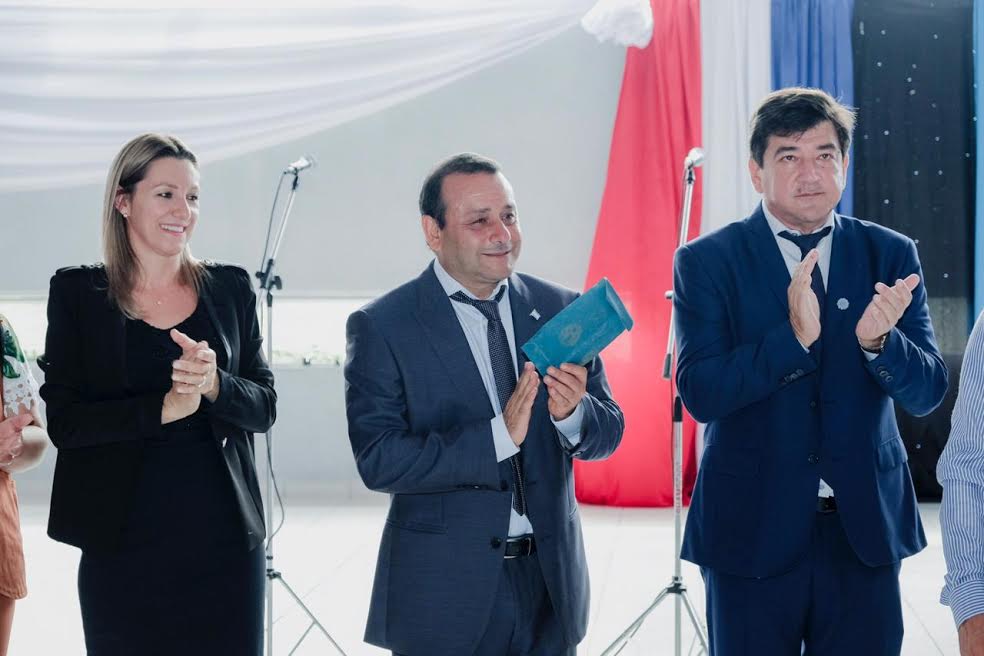 Herrera Ahuad presidió el acto por el 145° aniversario de Puerto Piray 2 4 - 0 11 - 3