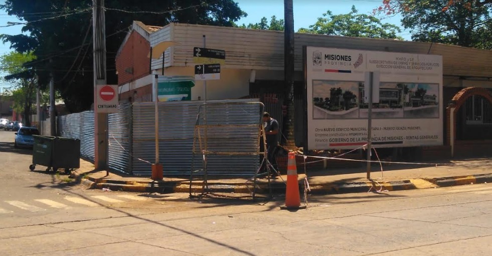 Iguazú: anunciaron la demolición del viejo edificio de la Municipalidad y el inicio de obra del nuevo predio