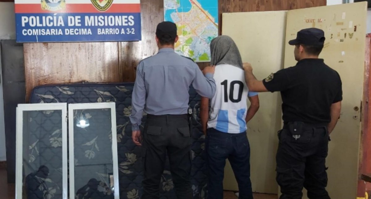 Recuperaron objetos robados de una vivienda en Posadas: un detenido