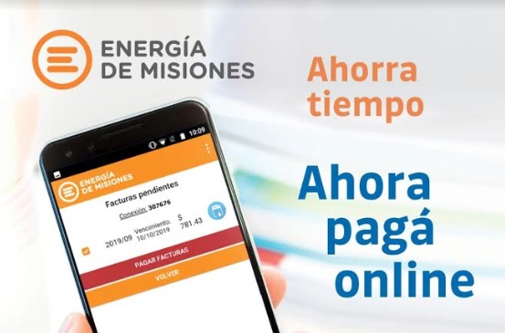 Las facturas de Energía de Misiones ya se pueden pagar desde el celular