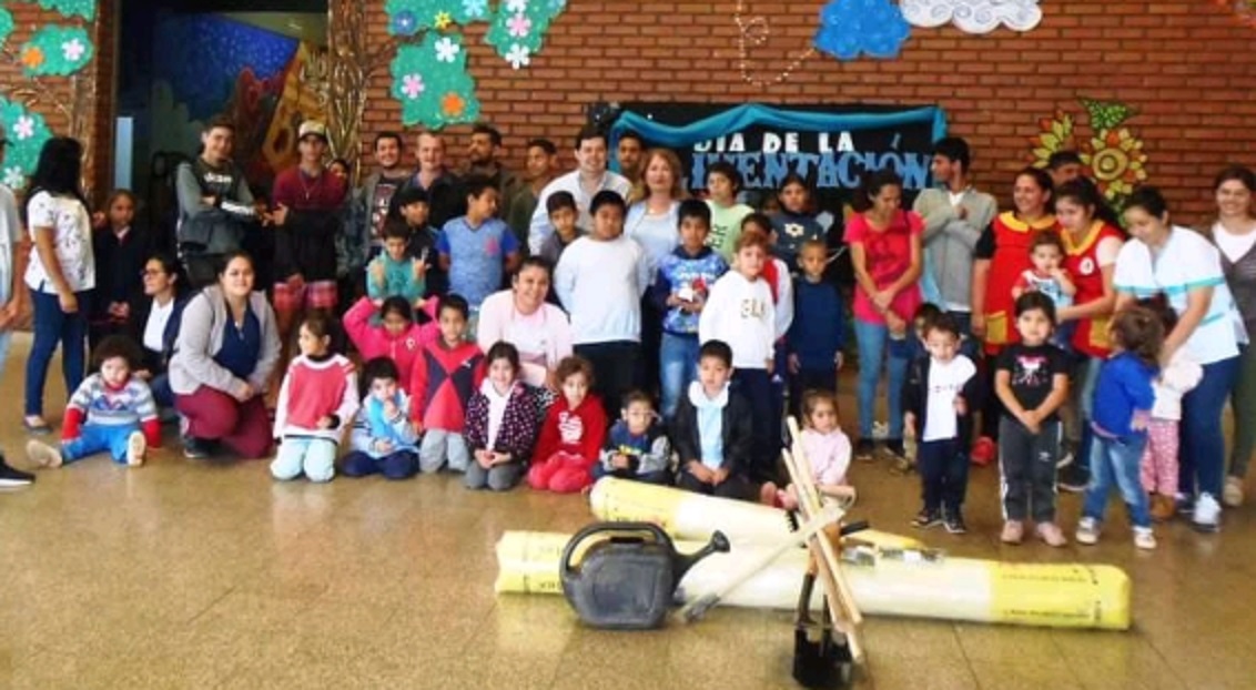 Entregaron kits de herramientas para el Hogar de Día de Posadas