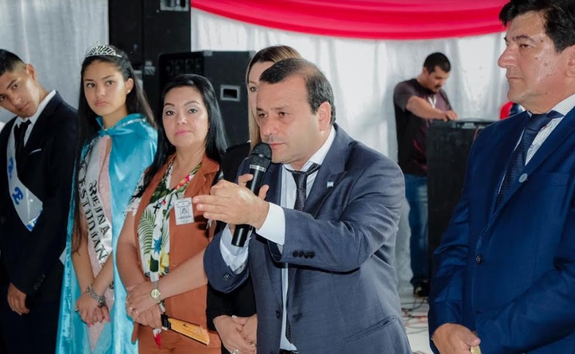 Herrera Ahuad presidió el acto por el 145° aniversario de Puerto Piray