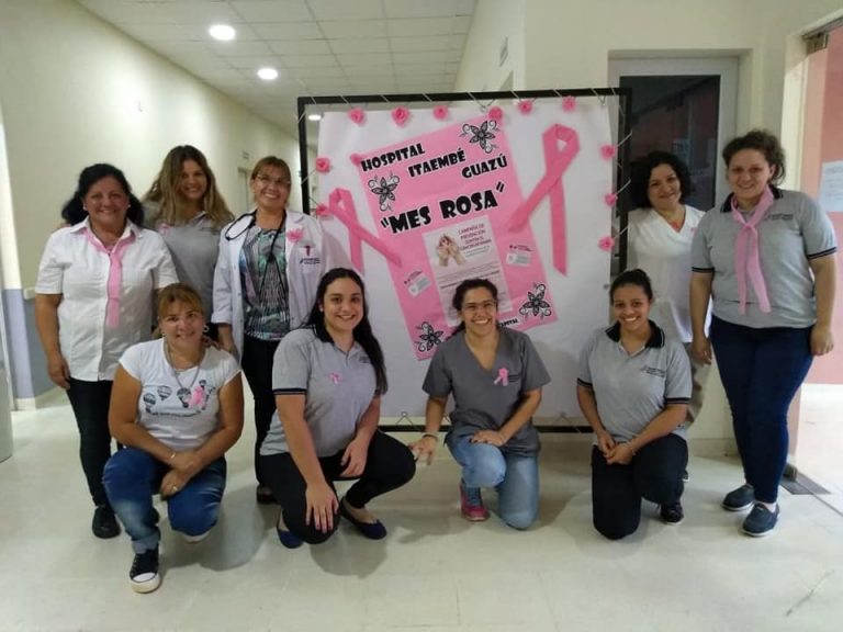 Instituciones sanitarias de toda la Provincia se visten de rosa para concientizar sobre el cáncer de mama