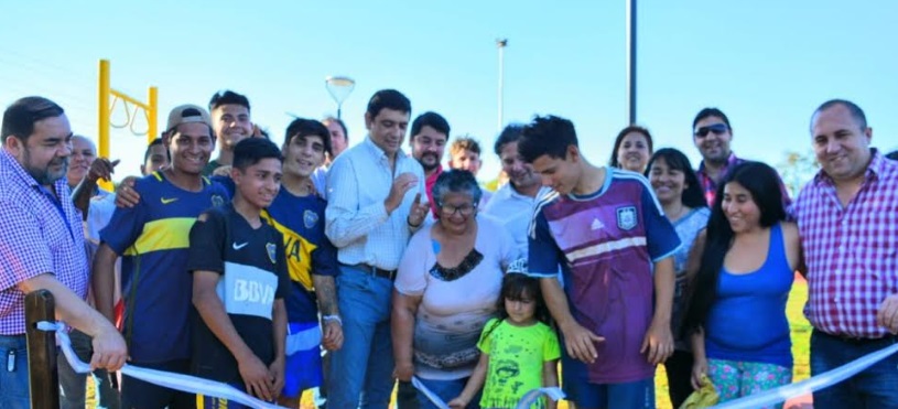 Inauguraron obras en los barrios San Juan Evangelista y San Jorge de Posadas