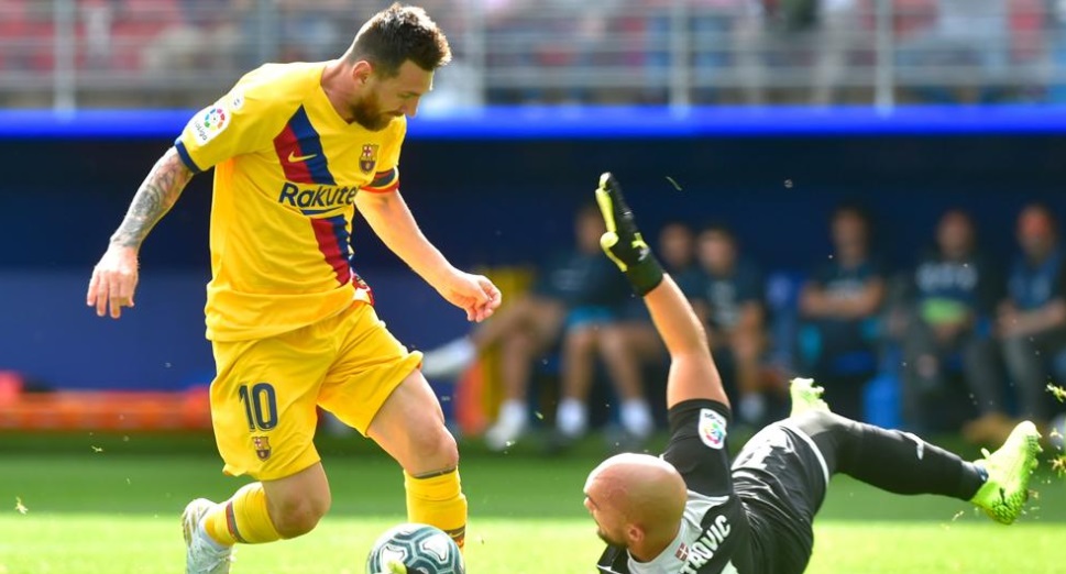 Liga de España: con un gol de Messi, Barcelona derrotó al Eibar por 3-0