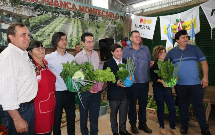 Inauguraron el predio de la feria franca en Montecarlo