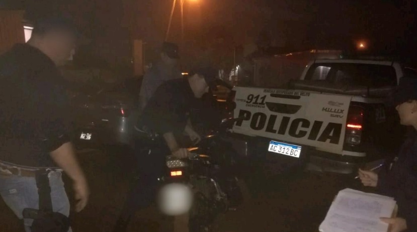Dos de Mayo: recuperaron motocicletas robadas que estaban ocultas en un monte