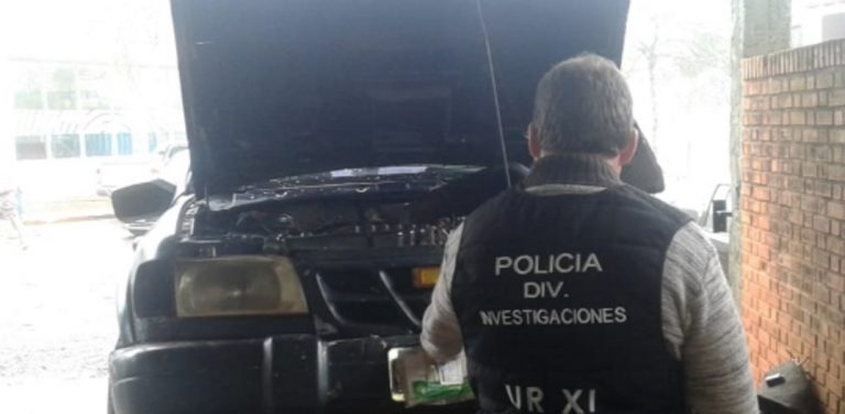 Secuestraron una camioneta con documentación falsa en Aristóbulo del Valle: un detenido