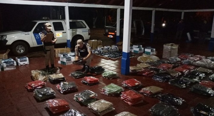 Secuestraron mercadería ilegal por más de medio millón de pesos en Puerto Libertad