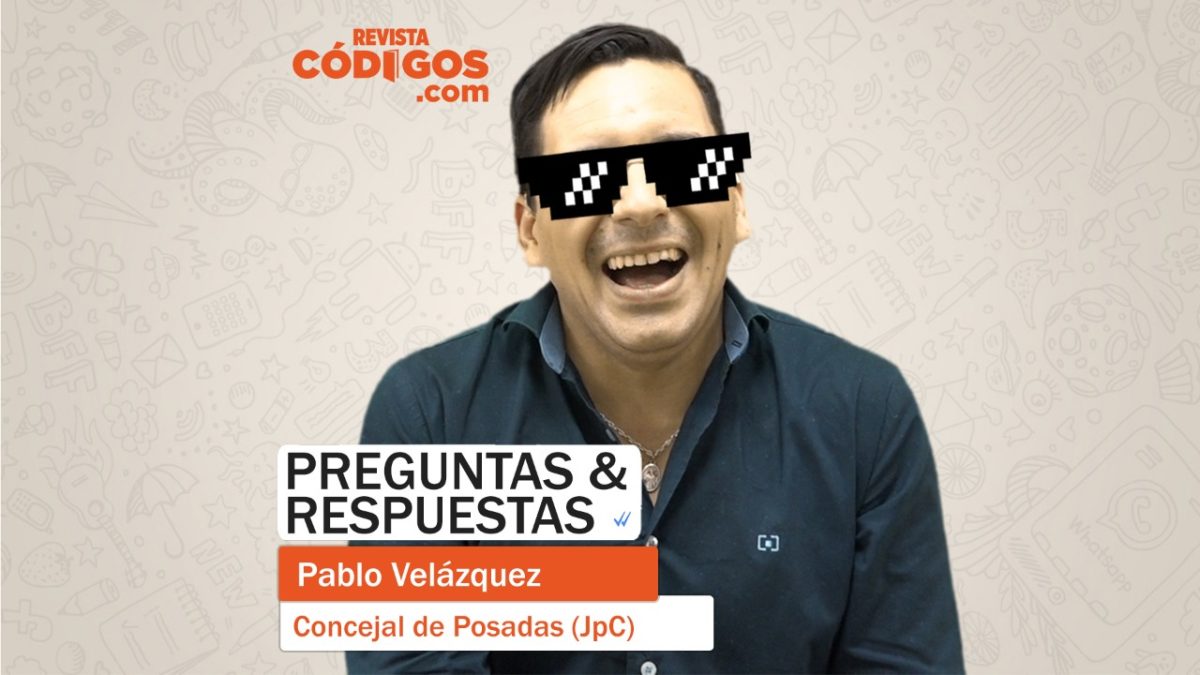 Desafío Códigos: Pablo Velázquez se animó al ping pong de preguntas y respuestas