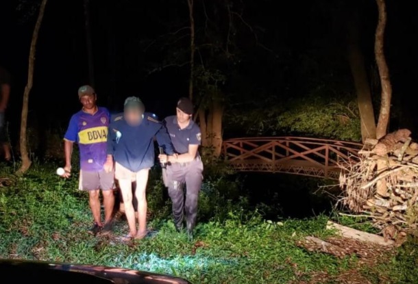 El Soberbio: asistieron y trasladaron al hospital a un hombre que se perdió en el monte