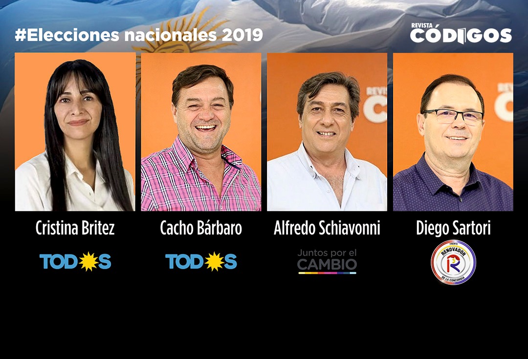 Britez, Bárbaro, Schiavoni y Sartori electos diputados nacionales en Misiones