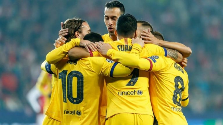 Champions League: con un gol de Messi, Barcelona venció al Slavia de Praga por 2-1