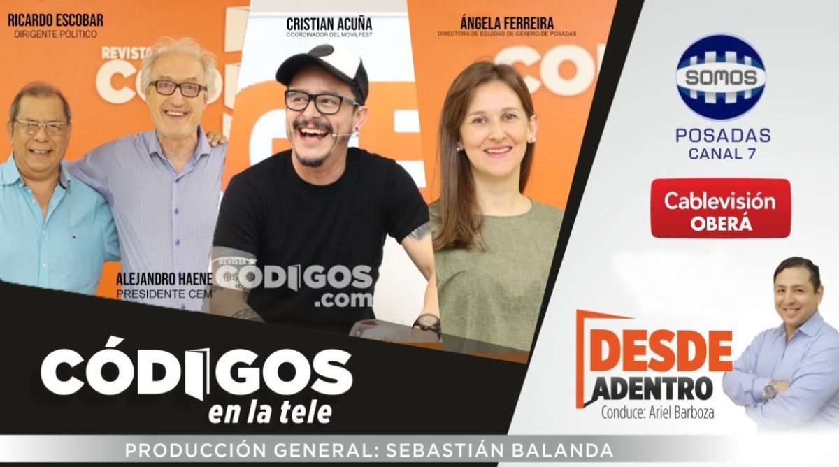 Mirá la galería de imágenes de una nueva edición de Códigos en la Tele
