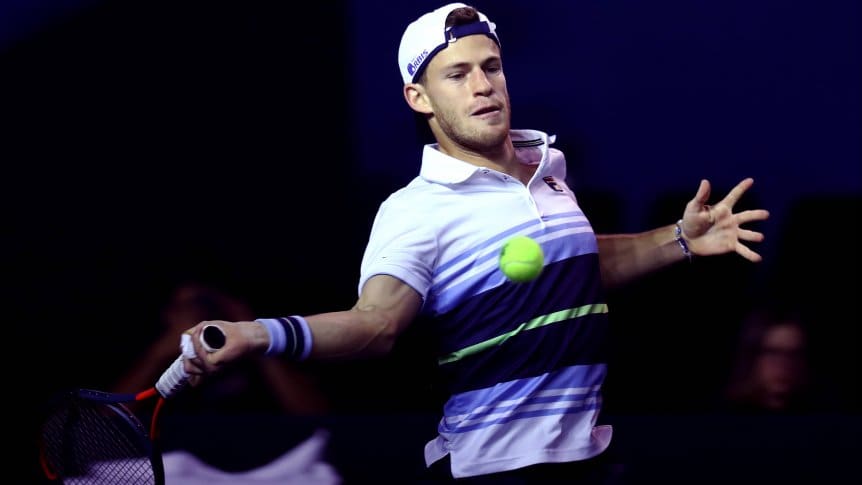 Tenis: Schwartzman perdió ante el británico Edmund y quedó eliminado del Masters 1000 de Paris
