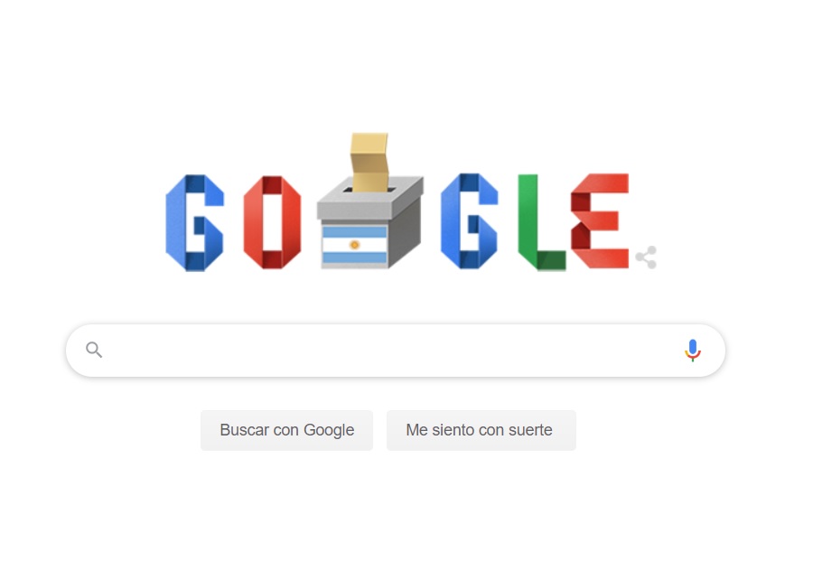 Google recuerda la jornada electoral de este domingo