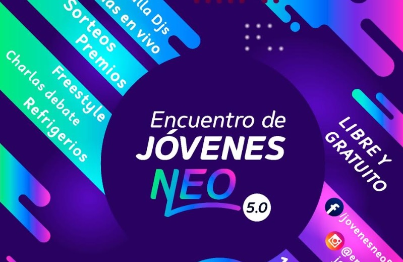 Este sábado se llevarán a cabo el encuentro de Jóvenes Neo 5.0