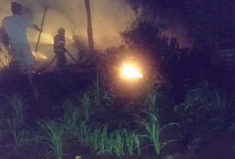 Garuhapé: un hombre perdió la vida tras incendiarse una vivienda en el barrio Günther