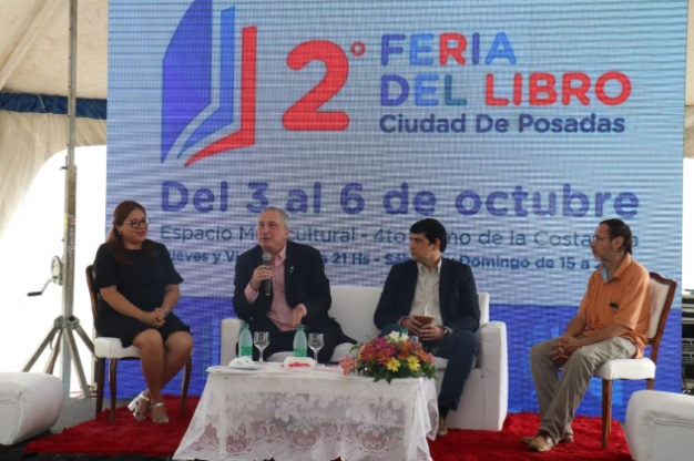 Passalacqua y Losada presentaron de manera oficial la 2° Feria del Libro Ciudad de Posadas