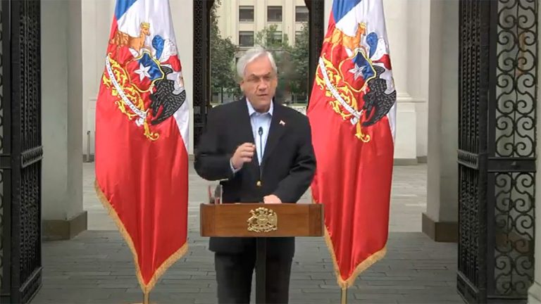 Piñera pidió la renuncia a de todos los ministros de su Gabinete