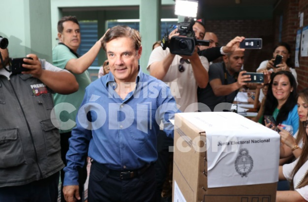 Votó Rovira: “Tengo buenas expectativas, hay que confiar”