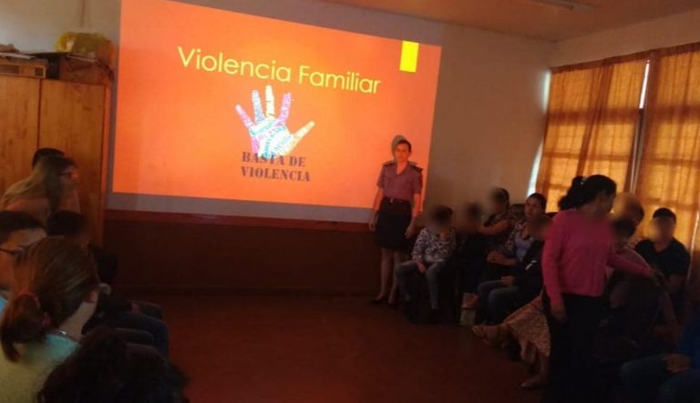 Concientizaron sobre violencia de género en la Escuela 136 de Concepción de la Sierra