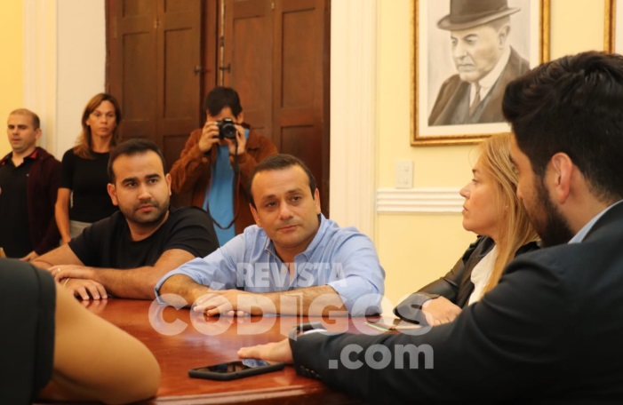 Herrera Ahuad recibió a Facundo Moyano: la política deportiva, eje del encuentro