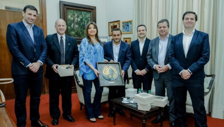 Herrera Ahuad se reunió con empresarios de la Fundación Mediterránea