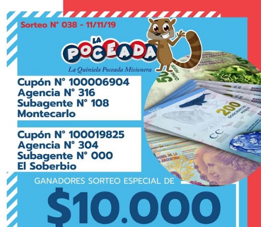 De Montecarlo y El Soberbio son los nuevos ganadores de la Poceada especial