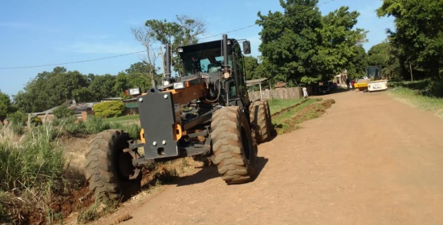 Reacondicionaron calles terradas en las chacras 83 y 192 de Posadas