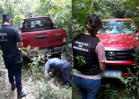Gobernador Roca: recuperaron una camioneta que fue robada y oculta en un malezal