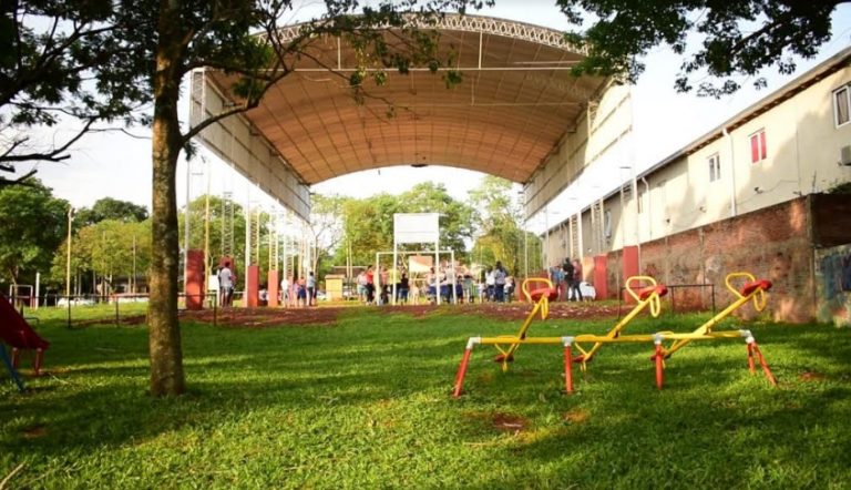 Presupuesto Participativo: inauguraron el playón deportivo del barrio Jardín