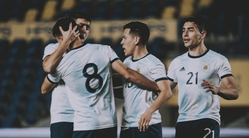 La Selección Argentina Sub 23 venció a Brasil y se consagró campeón del Torneo United