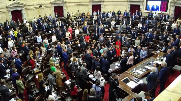 La Asamblea Legislativa proclamó a Alberto Fernández como presidente