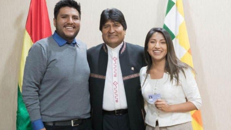 Los hijos de Evo Morales ya se encuentran en la Argentina
