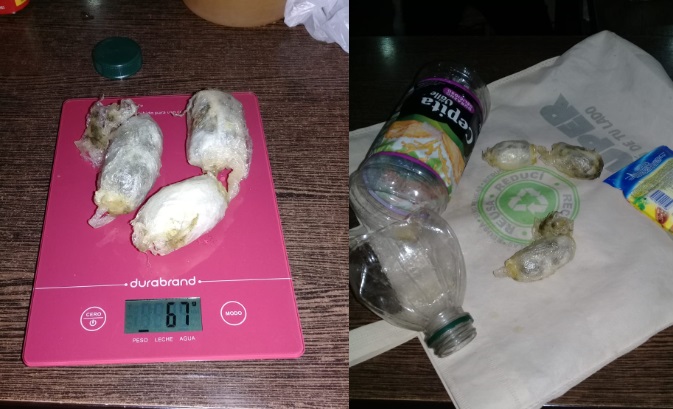 Intentó ingresar “jugo de cannabis” a la comisaría y terminó detenido