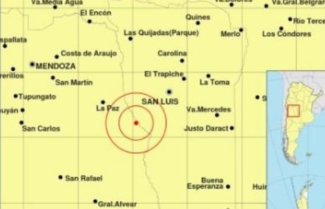 Un temblor sacudió a Mendoza y se sintió hasta en Gran Buenos Aires