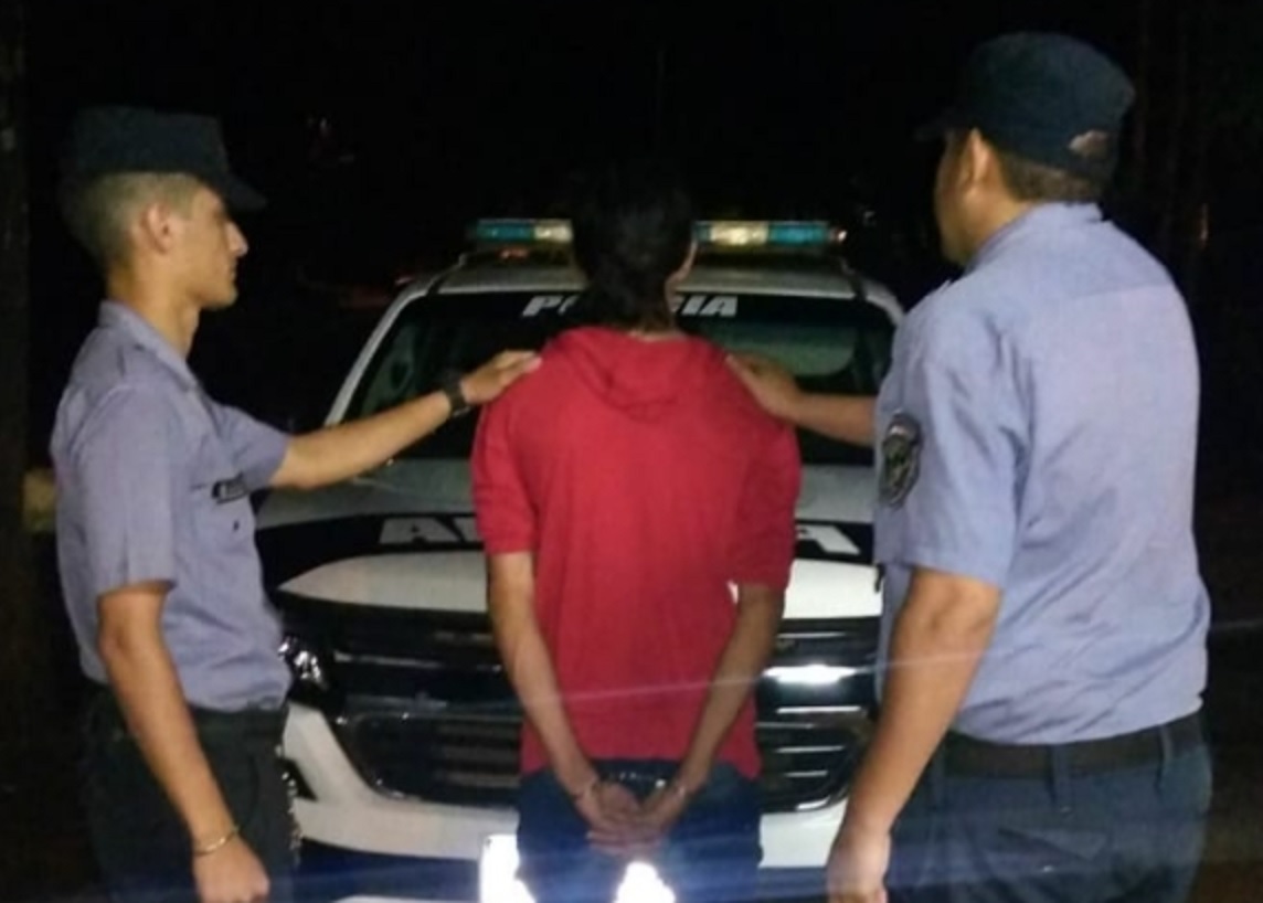 Posadas: un violento cayó detenido tras amenazar a su concubina e hijos